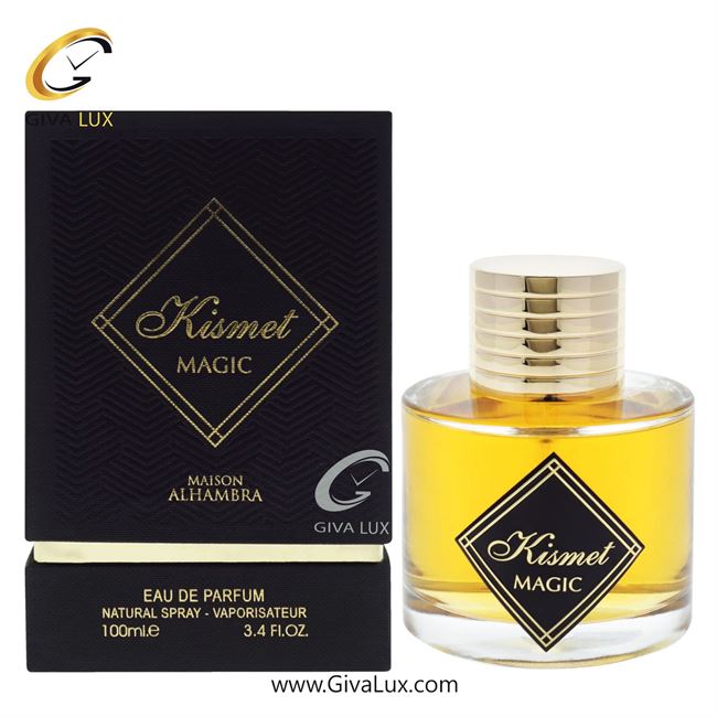  ادو پرفیوم  یونیسکس الحمبرا اورجینال مدل Alhambra Kismet Magic | کیسمت مجیک رایحه مشابه بای کیلیان انجلز شیر حجم  100 میل